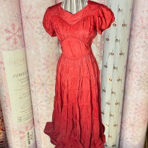 1930s handmade and hand dyed dress